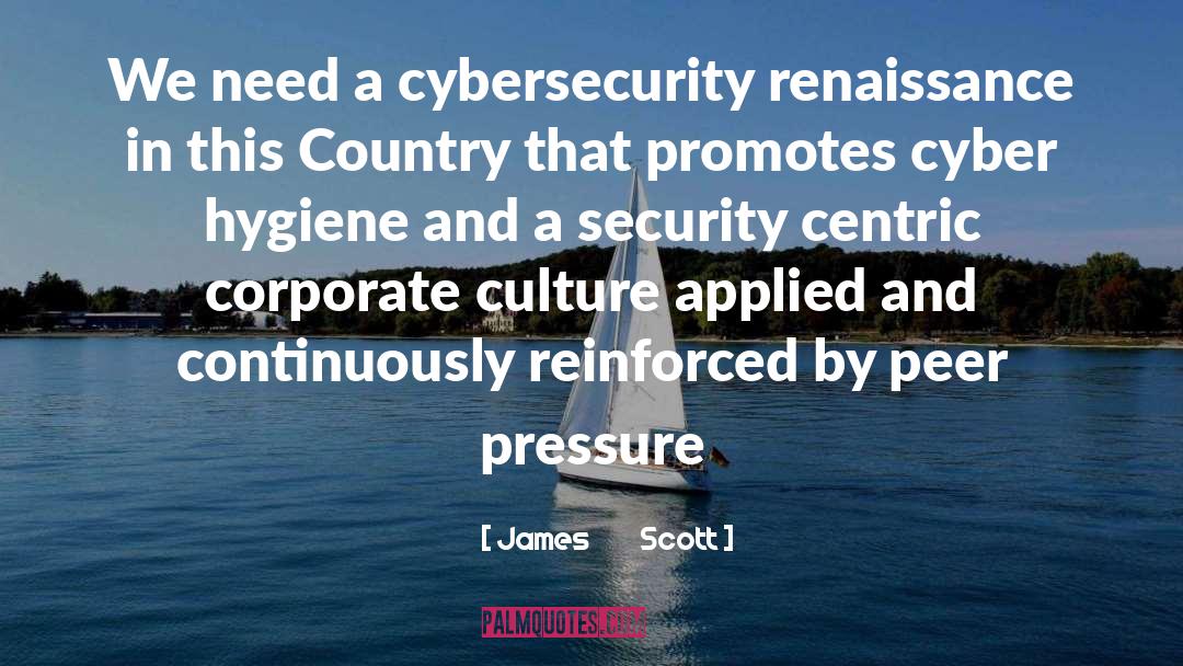 Chaos And Cyber Culture quotes by James         Scott