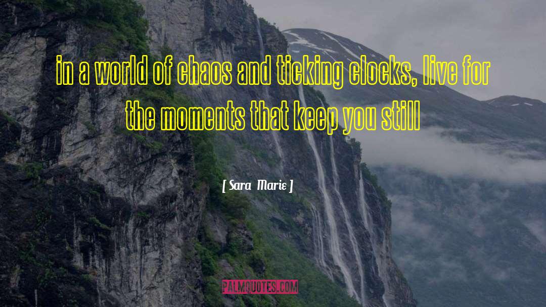 Chaos And Order quotes by Sara  Marie