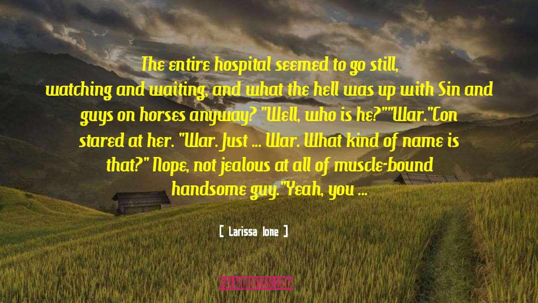 Chaos Bound quotes by Larissa Ione