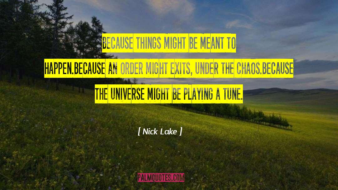 Chaos Effect quotes by Nick Lake