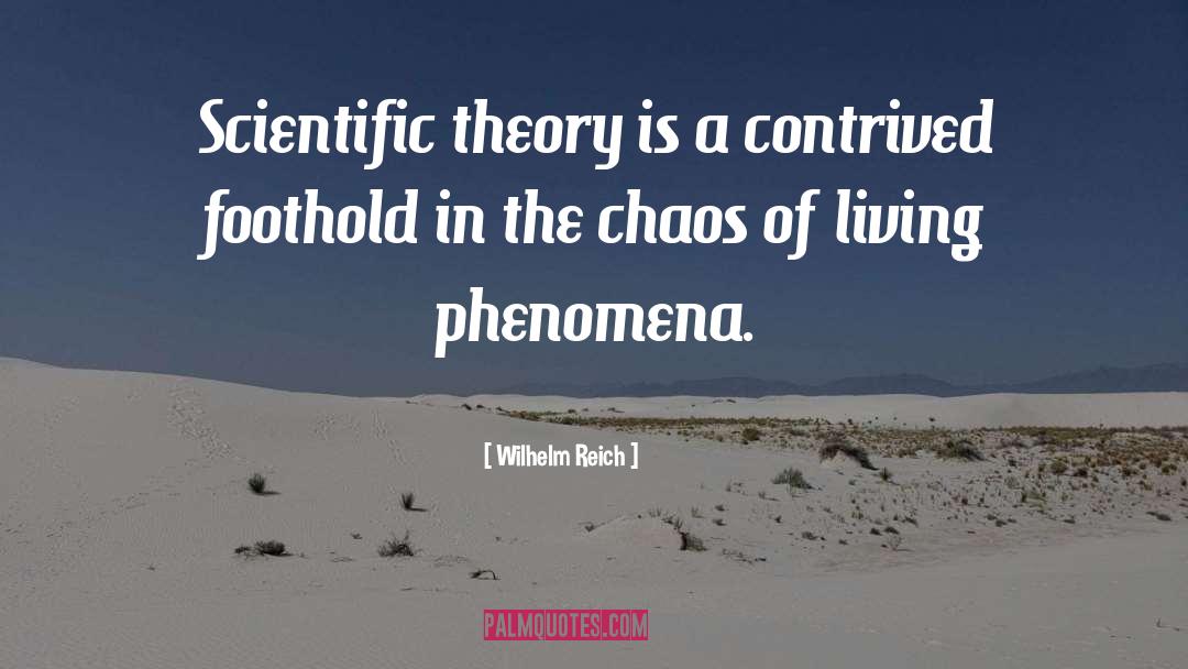 Chaos Theory quotes by Wilhelm Reich