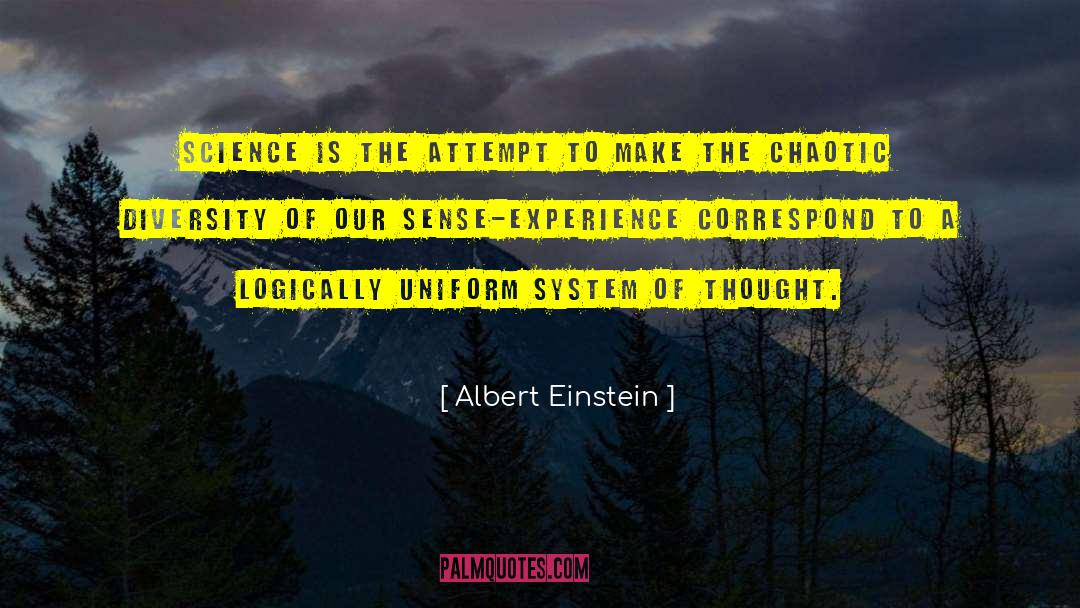 Chaotic quotes by Albert Einstein