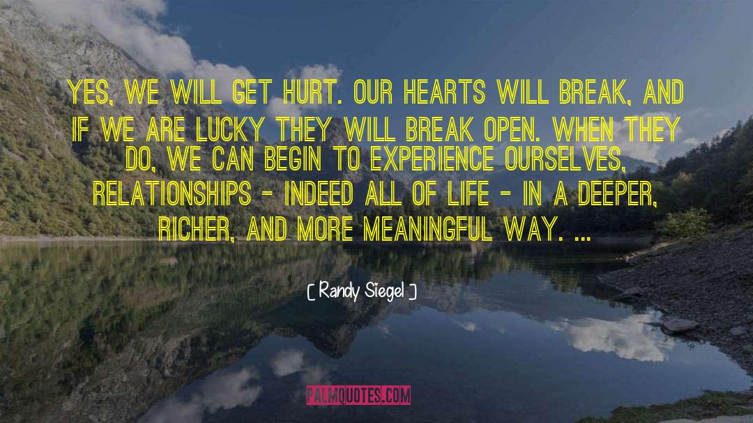 Chaotic Relationships quotes by Randy Siegel