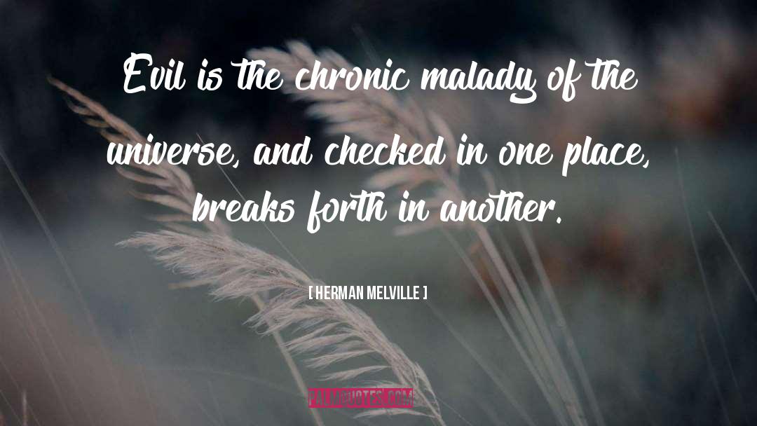 Chaotic Universe quotes by Herman Melville