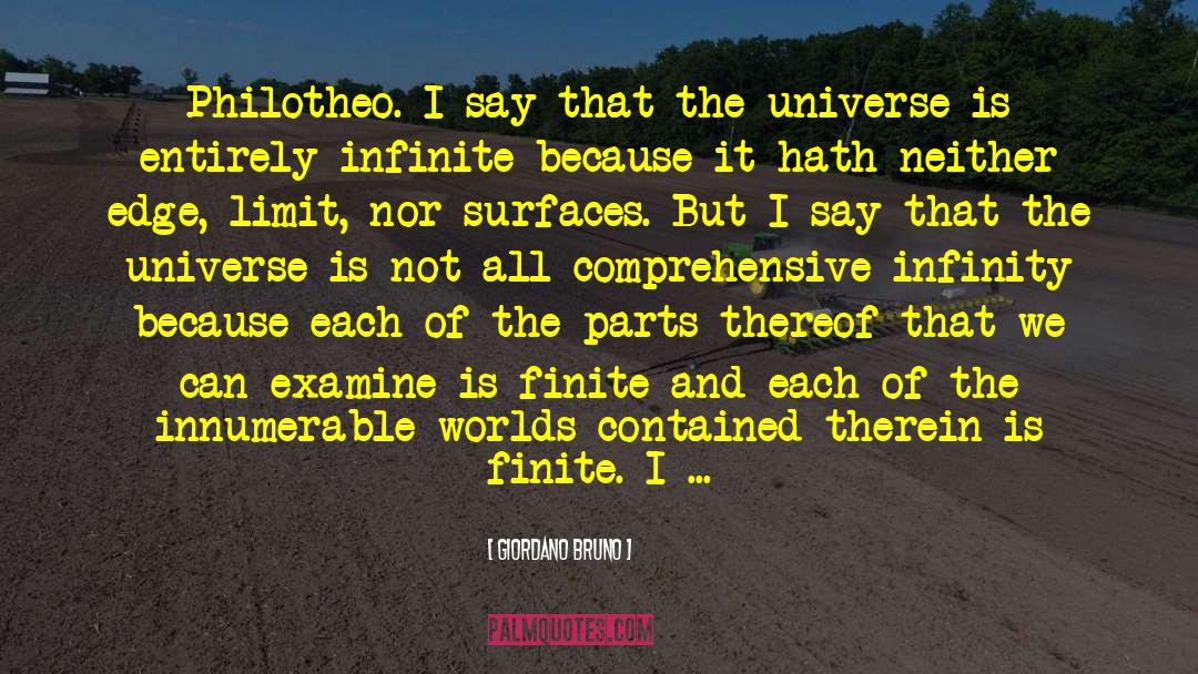 Chaotic Universe quotes by Giordano Bruno