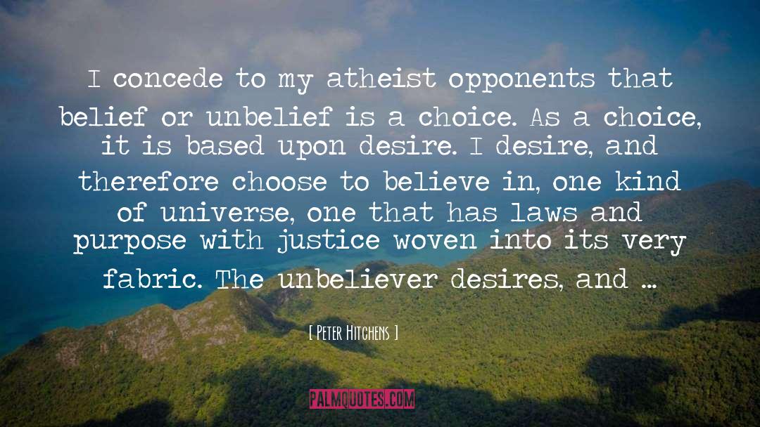 Chaotic Universe quotes by Peter Hitchens