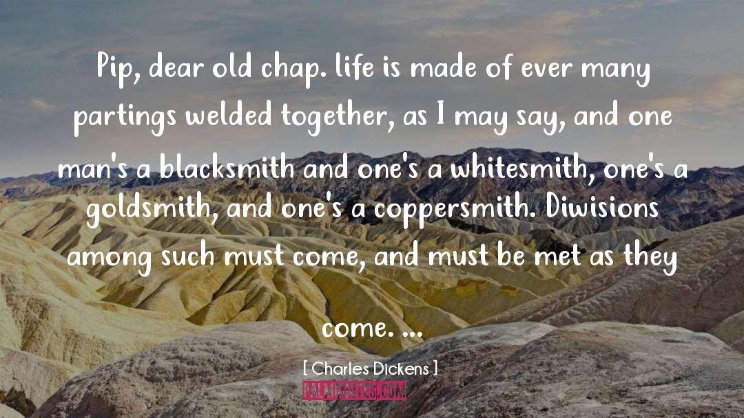 Chap quotes by Charles Dickens