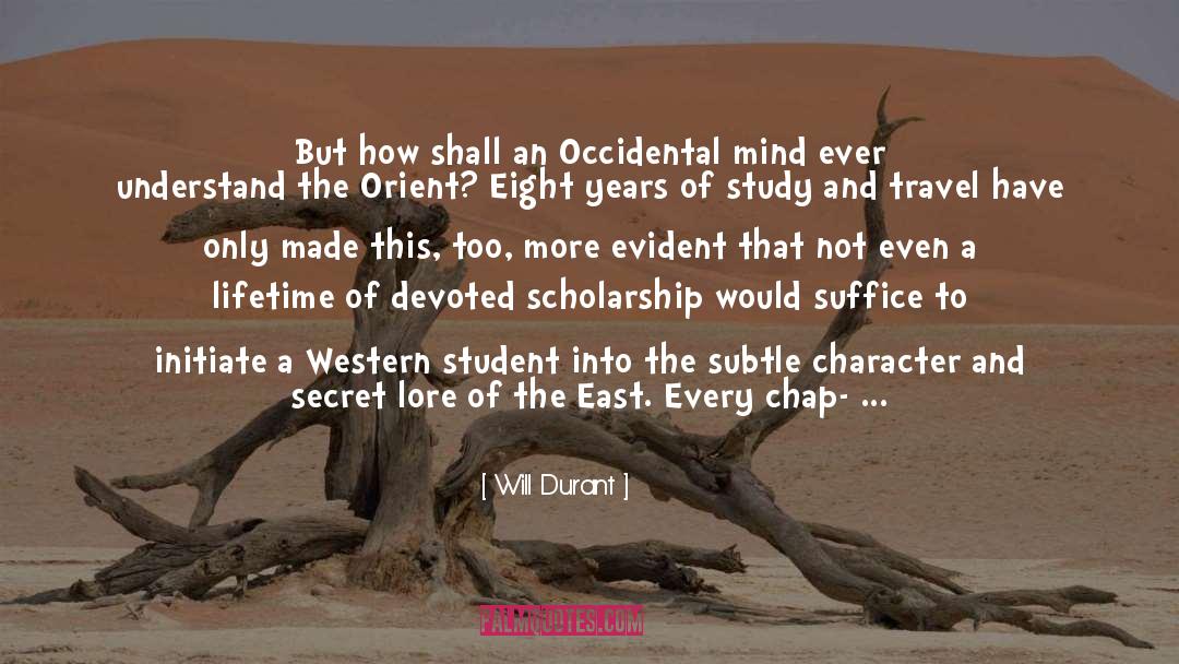 Chap quotes by Will Durant