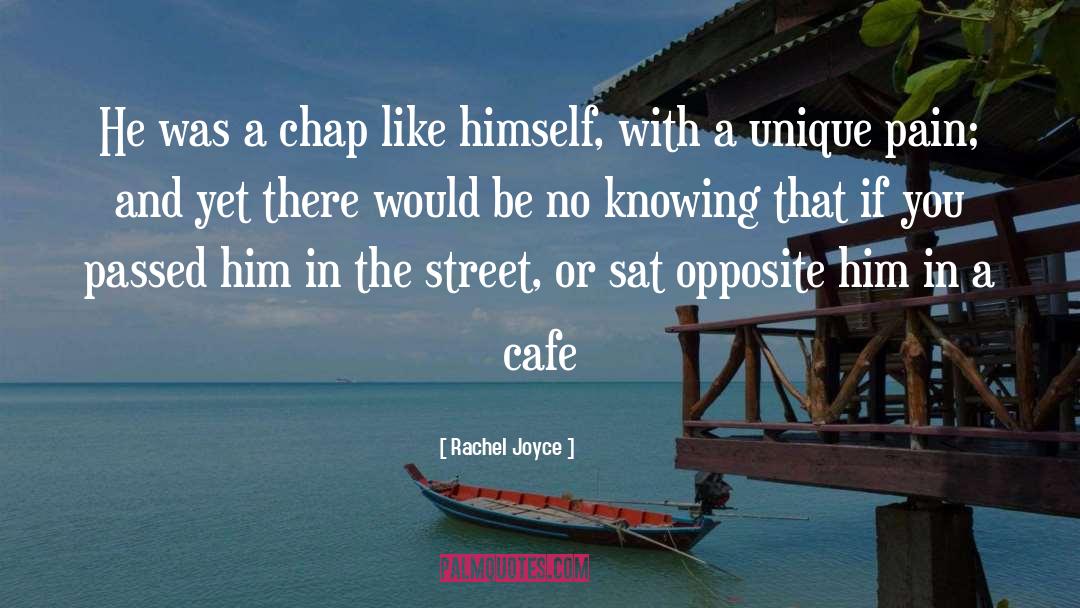 Chap quotes by Rachel Joyce