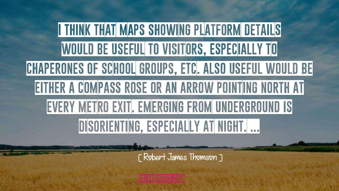 Chaperones quotes by Robert James Thomson