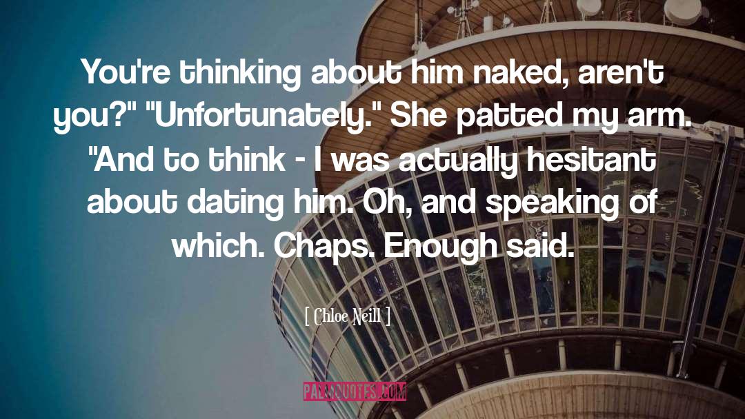 Chaps quotes by Chloe Neill