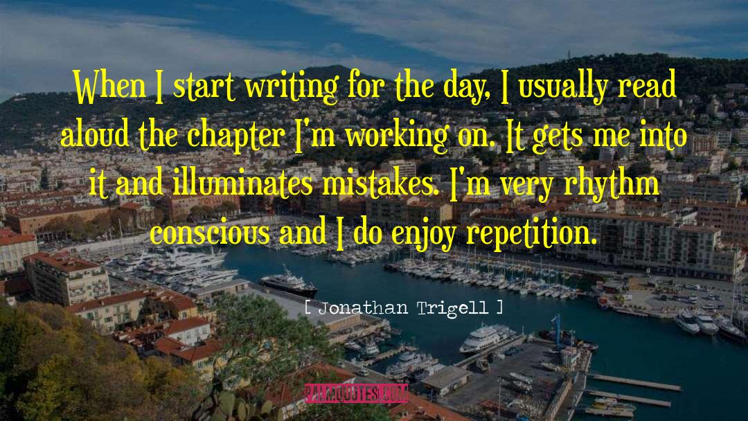 Chapter 1 quotes by Jonathan Trigell