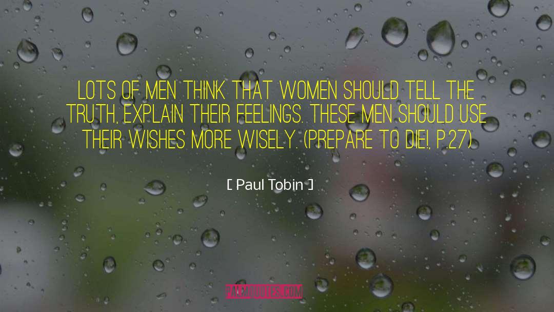 Chapter 27 P 184 quotes by Paul Tobin