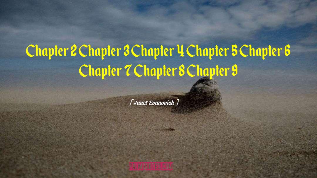 Chapter 3 quotes by Janet Evanovich