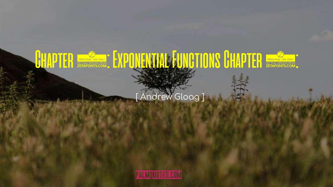 Chapter 8 Intro quotes by Andrew Gloag