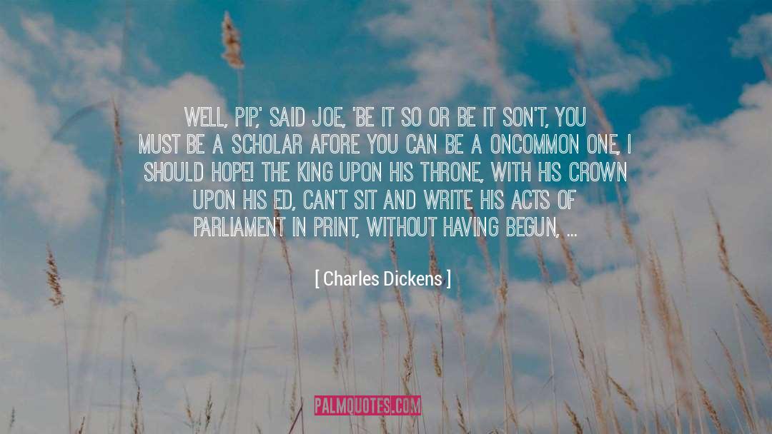 Chapter 9 quotes by Charles Dickens