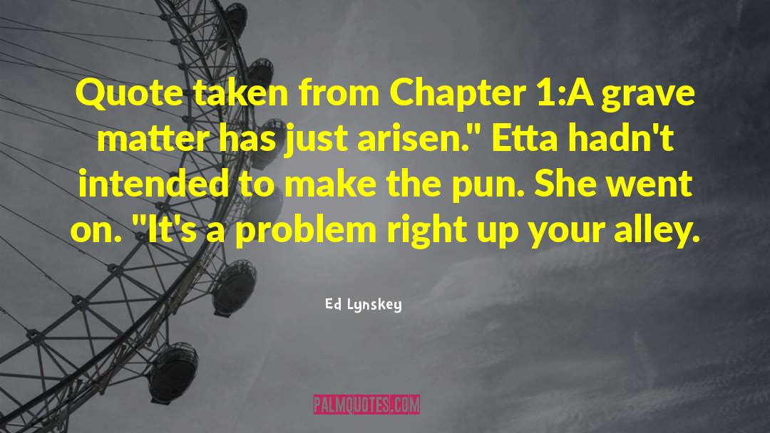 Chapter Iv quotes by Ed Lynskey