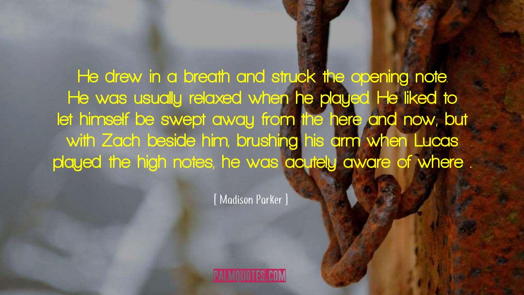 Chapter Opening quotes by Madison Parker