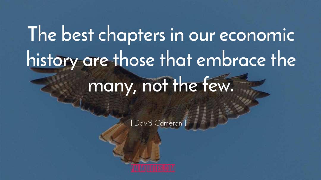 Chapters quotes by David Cameron