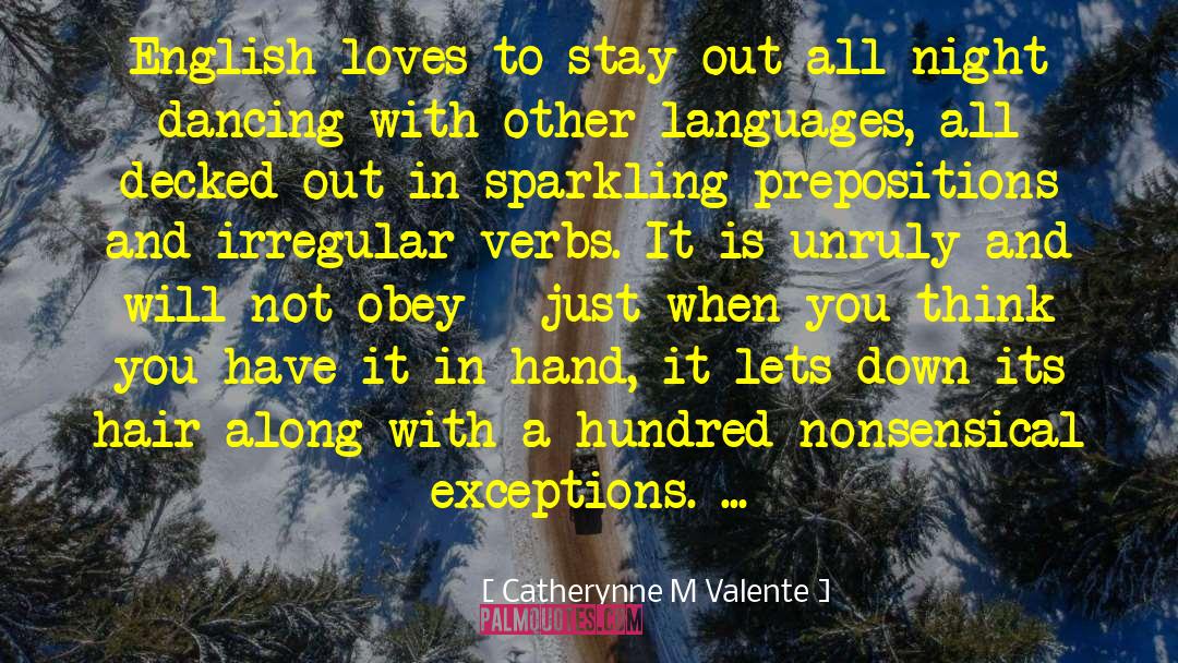 Chapuza In English quotes by Catherynne M Valente