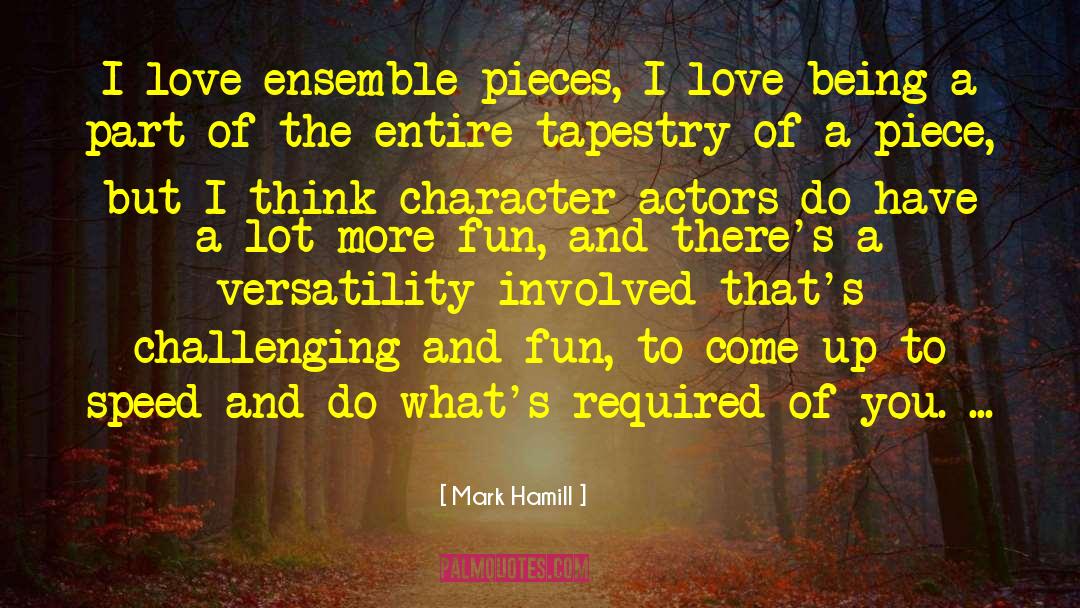 Character Actors quotes by Mark Hamill