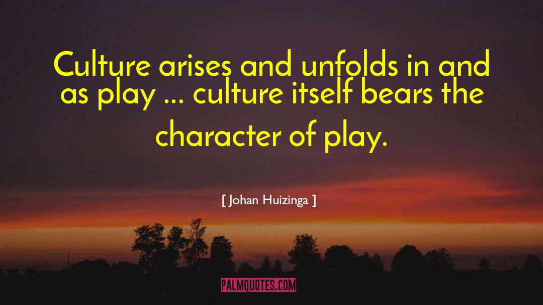 Character And Choices quotes by Johan Huizinga