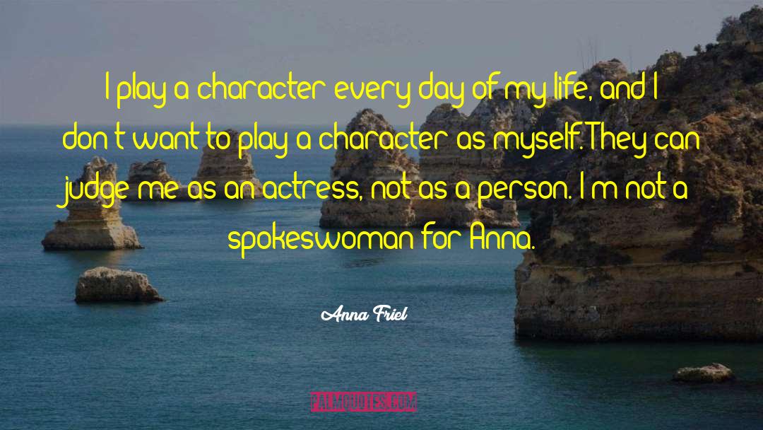 Character Anna Barton quotes by Anna Friel