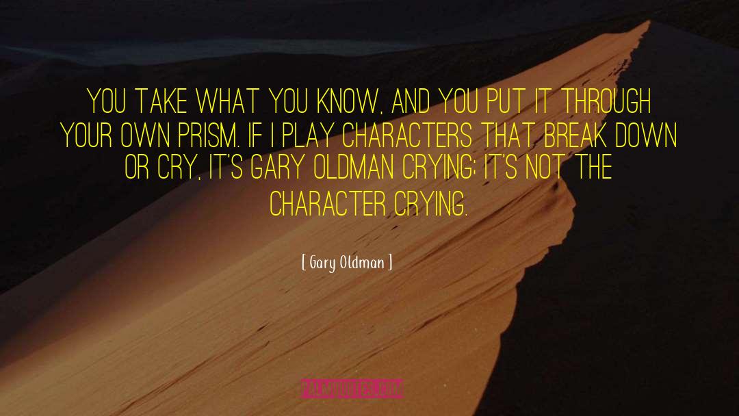 Character Deaths quotes by Gary Oldman