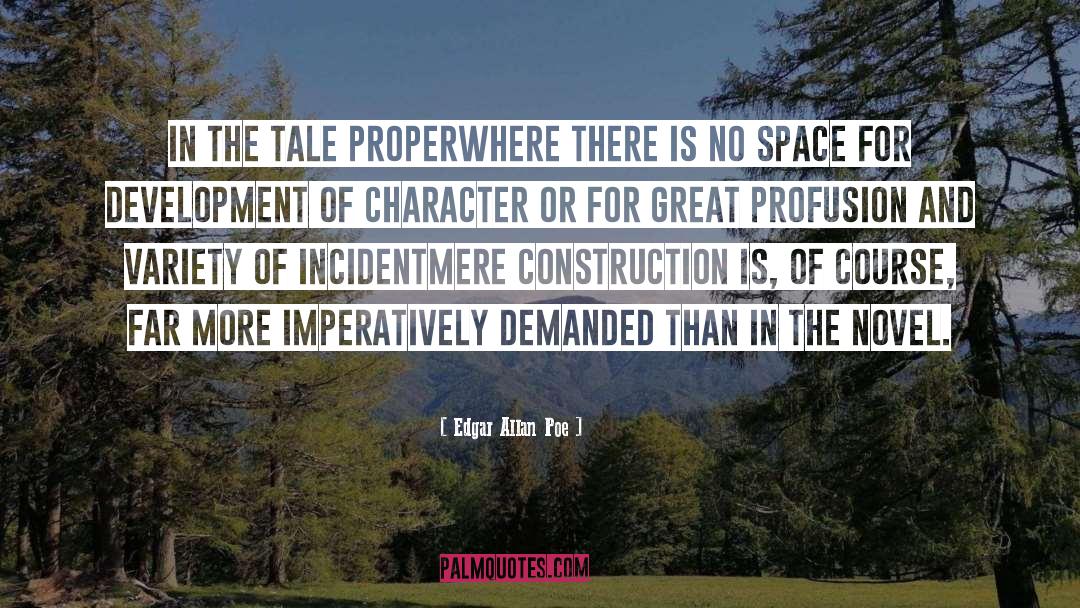 Character Depth quotes by Edgar Allan Poe