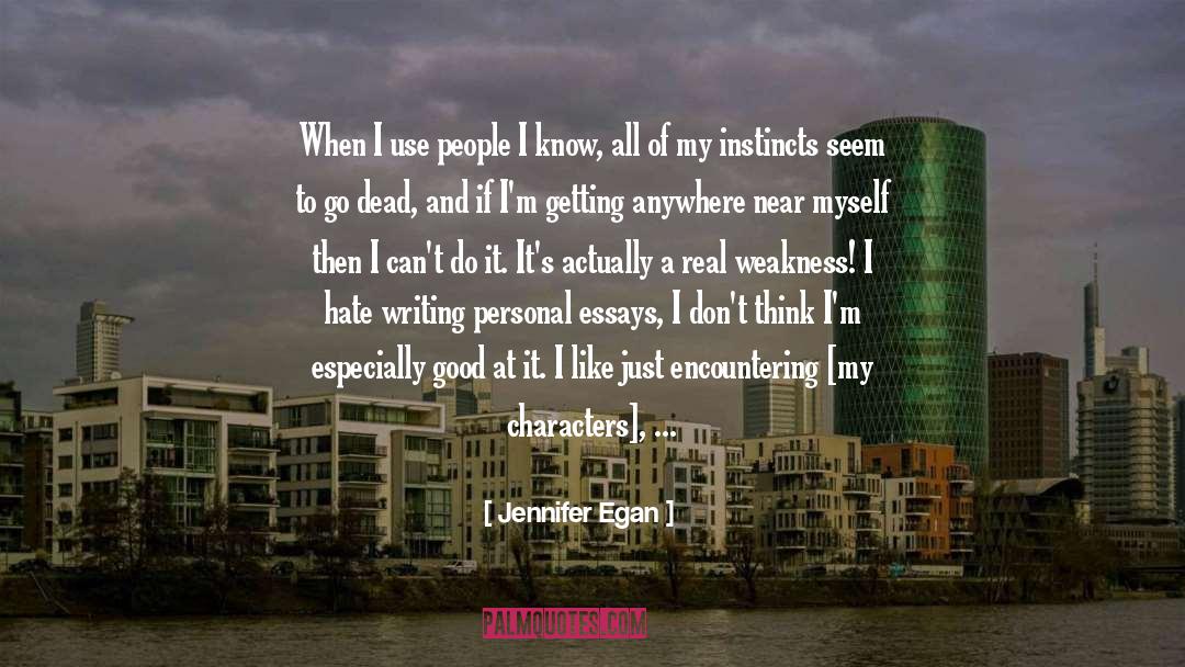 Character Development quotes by Jennifer Egan