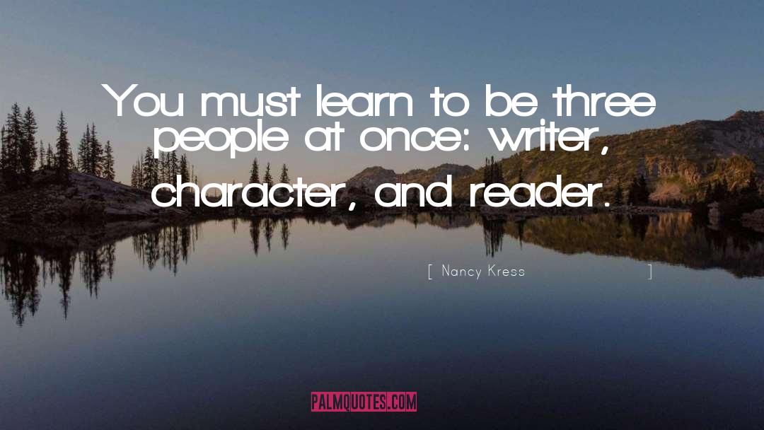 Character Development quotes by Nancy Kress