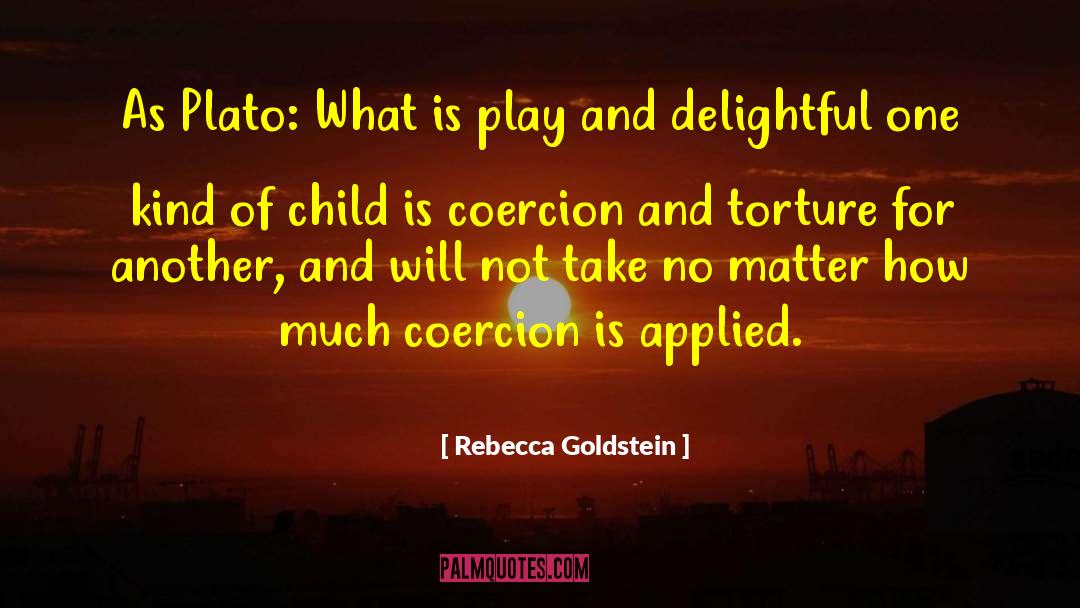 Character Education quotes by Rebecca Goldstein