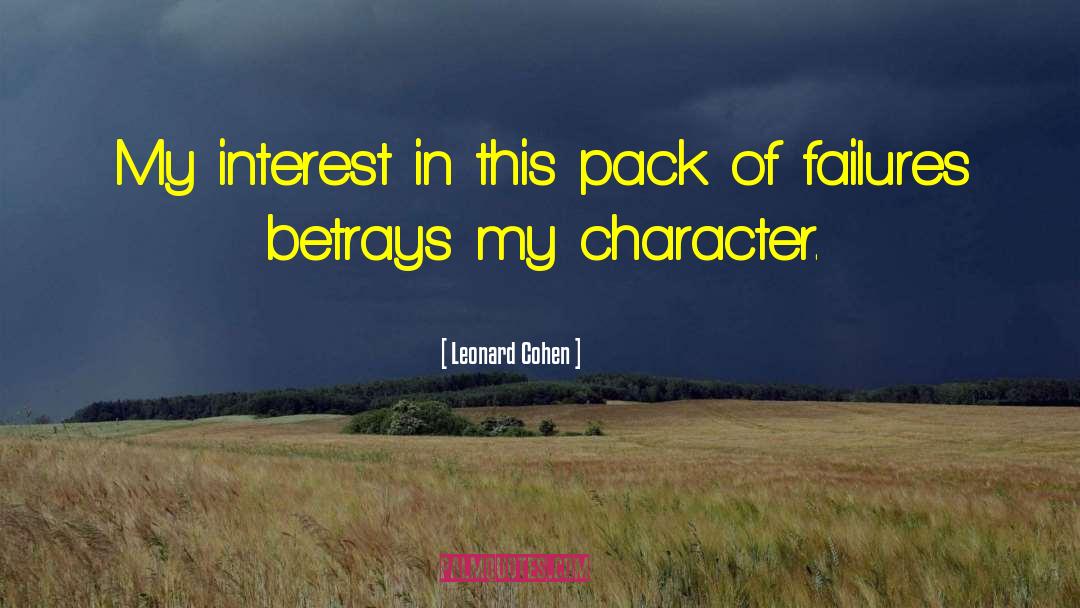Character Education quotes by Leonard Cohen