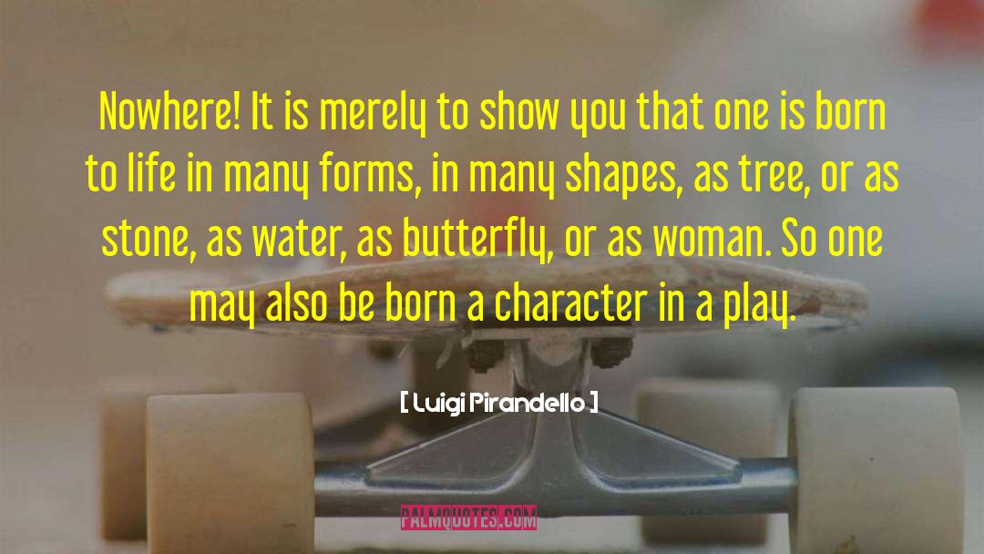 Character Entertainment quotes by Luigi Pirandello