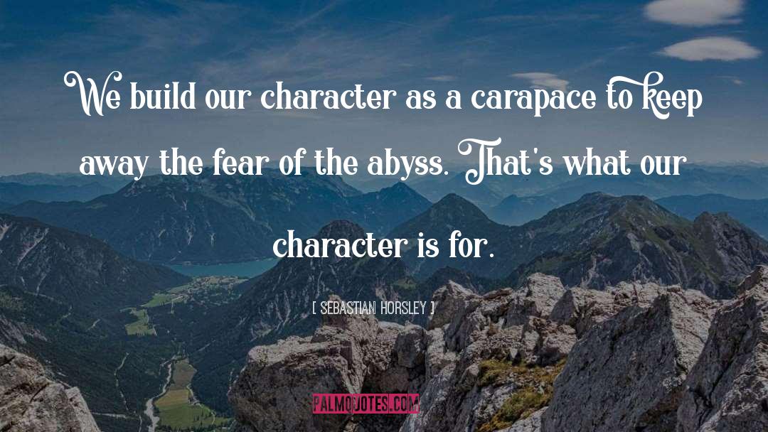 Character Entertainment quotes by Sebastian Horsley