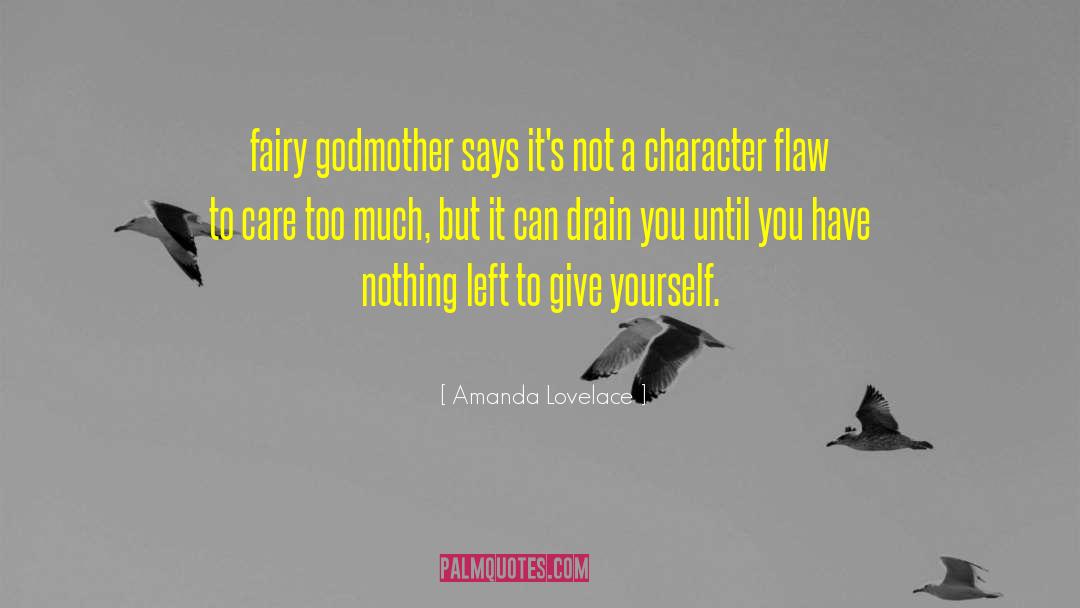 Character Flaw quotes by Amanda Lovelace