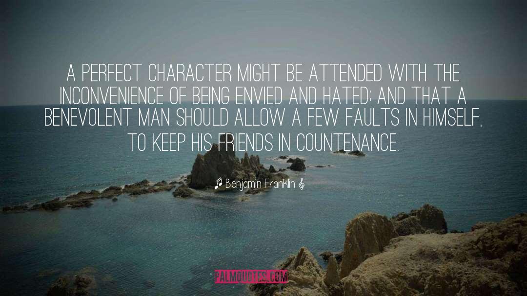 Character Flaws quotes by Benjamin Franklin