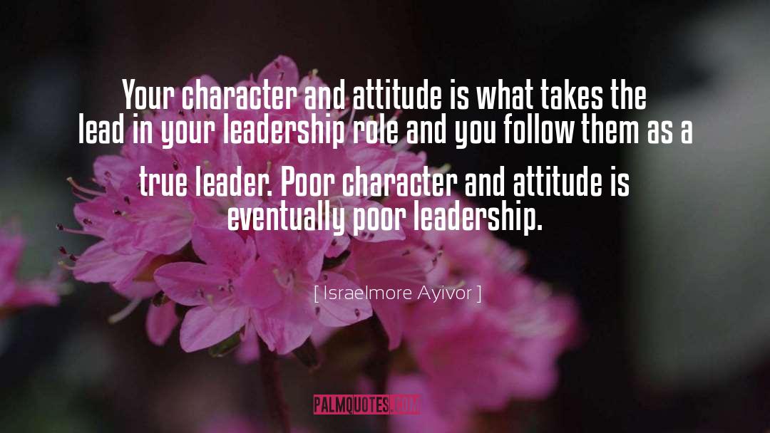 Character Growth quotes by Israelmore Ayivor