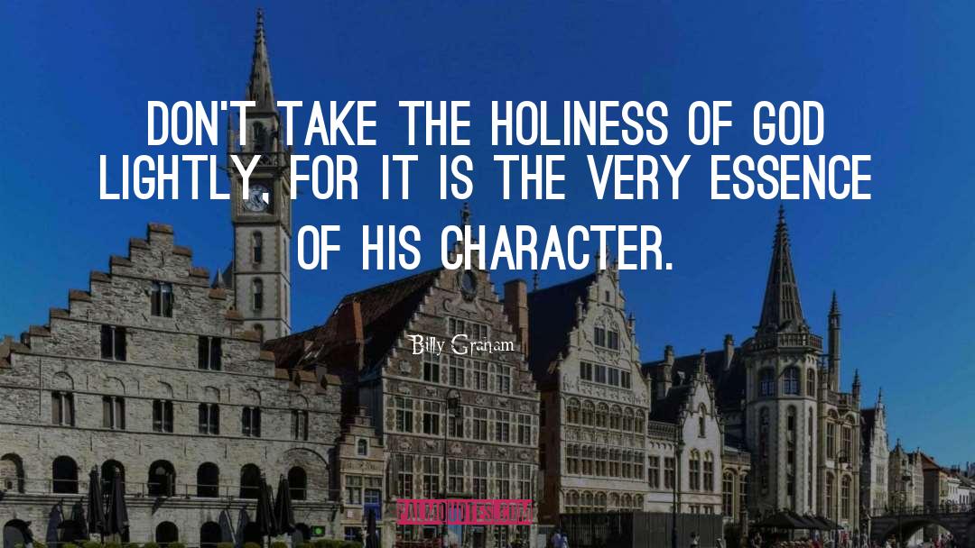 Character Introduction quotes by Billy Graham