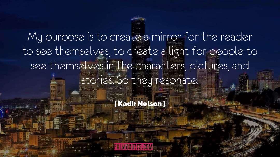 Character Kareta quotes by Kadir Nelson