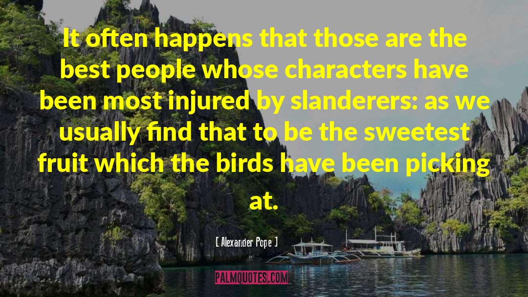 Character Lanen quotes by Alexander Pope