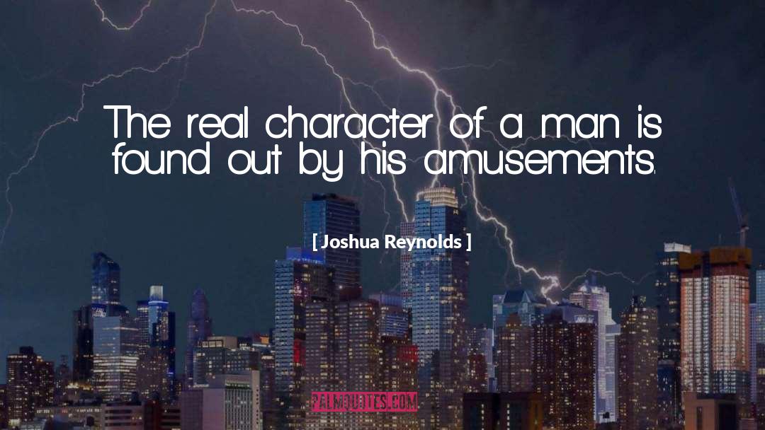 Character Of A Man quotes by Joshua Reynolds