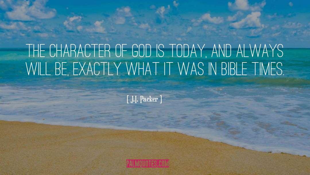 Character Of God quotes by J.I. Packer