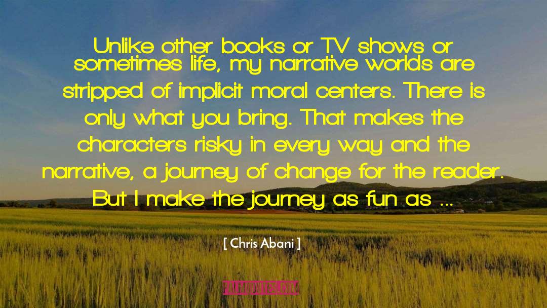Character Reading quotes by Chris Abani