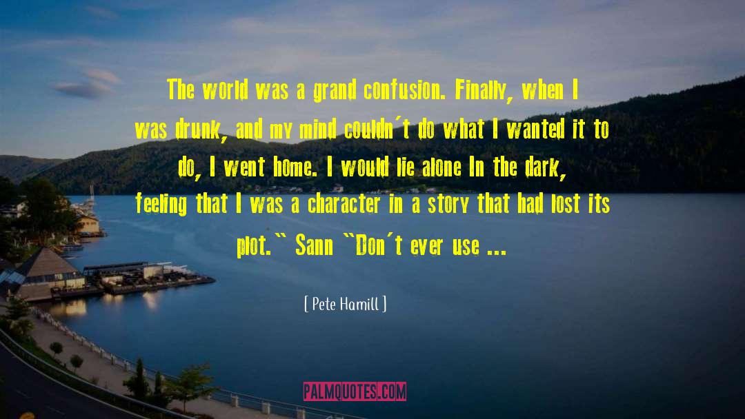 Character Saravasse quotes by Pete Hamill