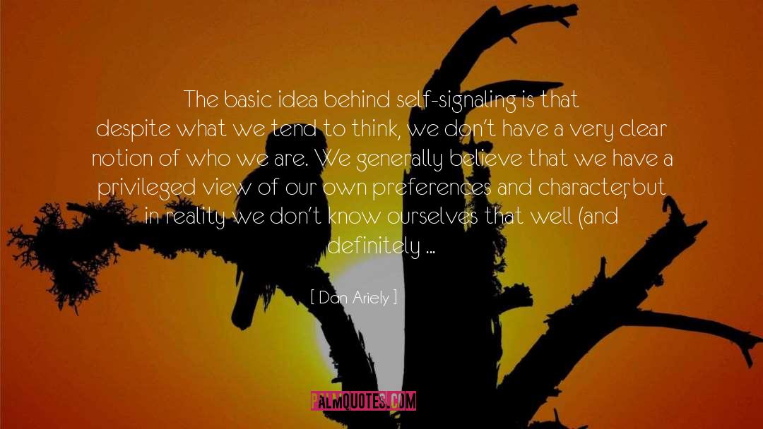 Character Saravasse quotes by Dan Ariely