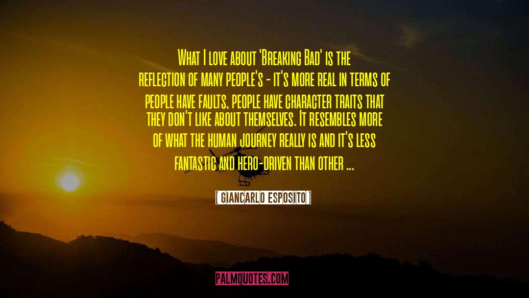 Character Traits quotes by Giancarlo Esposito