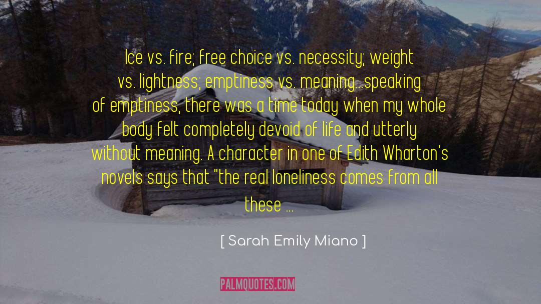 Character Vs Story quotes by Sarah Emily Miano
