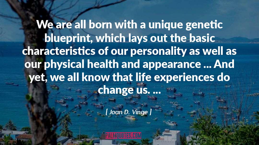 Characteristics quotes by Joan D. Vinge