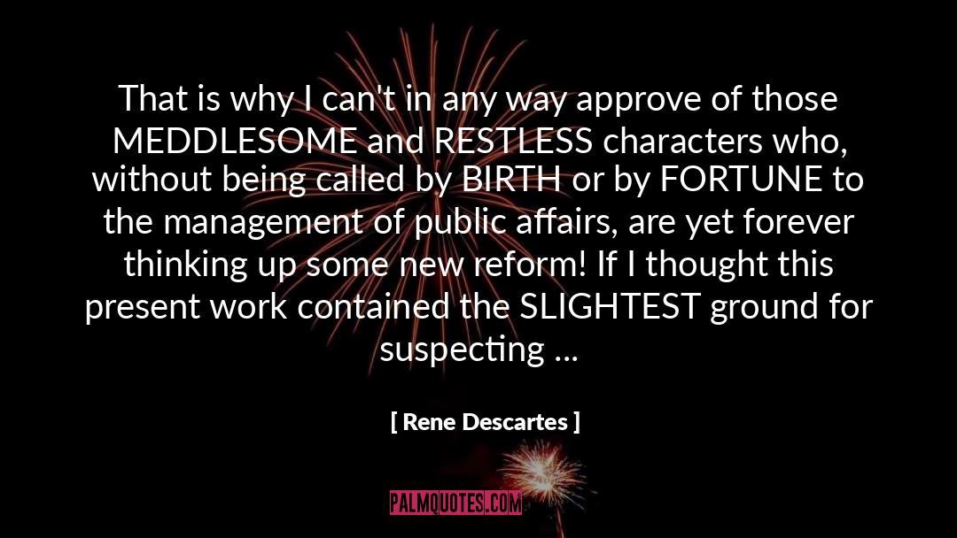 Characters Etc quotes by Rene Descartes